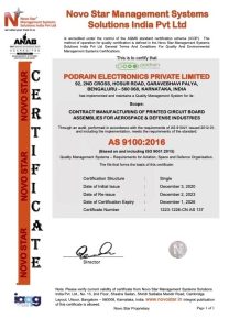 AS 9100 Certificate