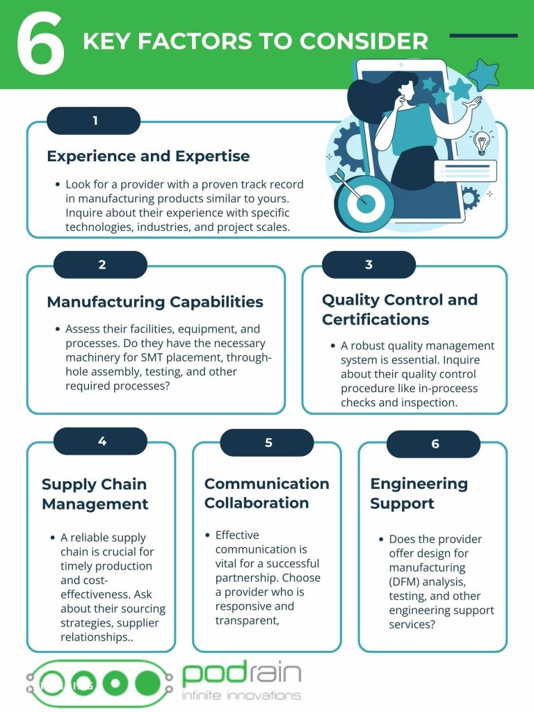 Factors to Consider Choosing an Electronic Manufacturing Service